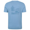 Blue - Back - Mountain Warehouse Mens Camping Sketch T-Shirt