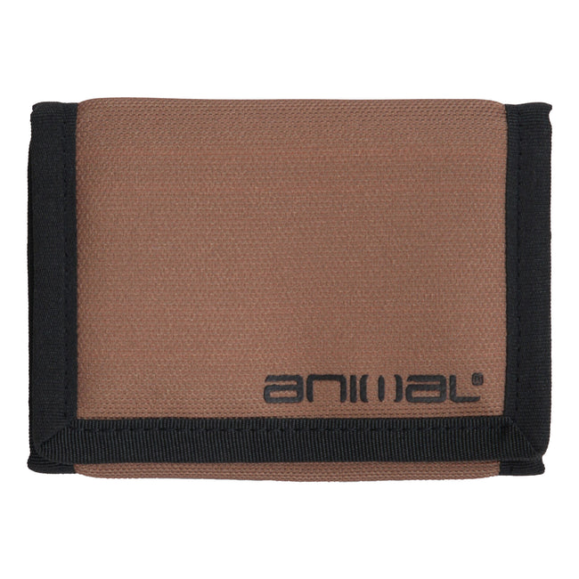 Orange - Front - Animal Trifold Wallet