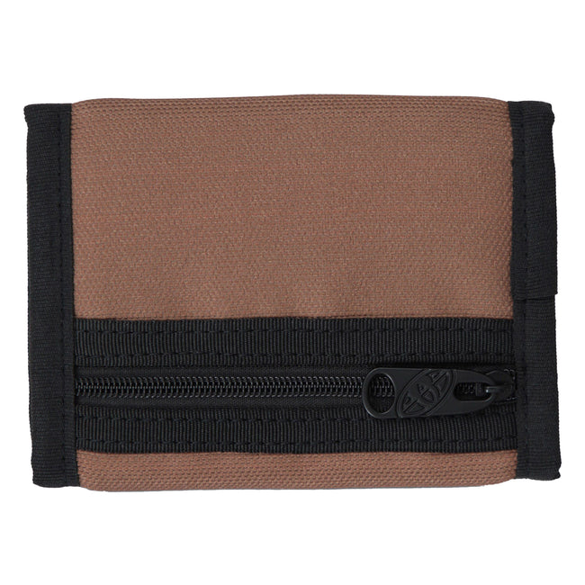 Orange - Back - Animal Trifold Wallet