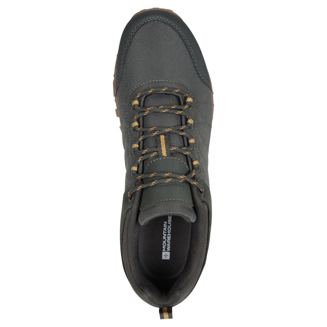 Khaki - Pack Shot - Mountain Warehouse Mens Fraser Casual Shoes