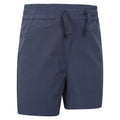 Navy - Side - Mountain Warehouse Childrens-Kids Trek Water Resistant Shorts