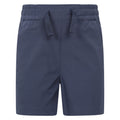 Navy - Front - Mountain Warehouse Childrens-Kids Trek Water Resistant Shorts