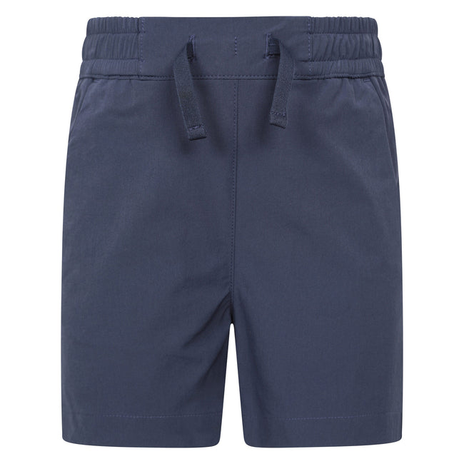 Navy - Front - Mountain Warehouse Childrens-Kids Trek Water Resistant Shorts