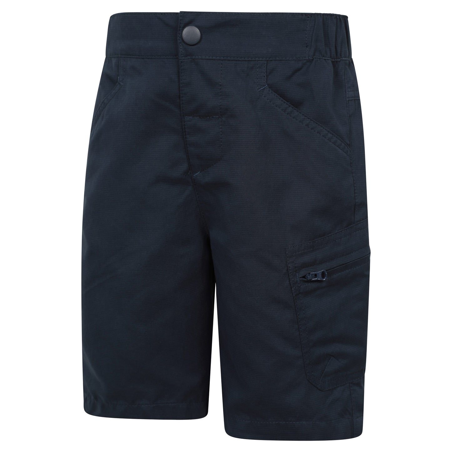 Blue - Side - Mountain Warehouse Childrens-Kids Expedition Ripstop Shorts