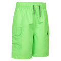 Jade - Side - Mountain Warehouse Childrens-Kids Shoreline Cargo Board Shorts