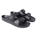 Black - Front - Animal Mens Shore Sliders