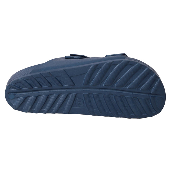 Blue Aster - Side - Animal Womens-Ladies Shore Sliders