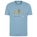 Blue - Front - Mountain Warehouse Mens Poplar Tree T-Shirt
