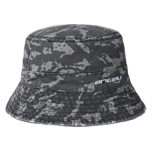 Black - Front - Animal Miles Camo Bucket Hat