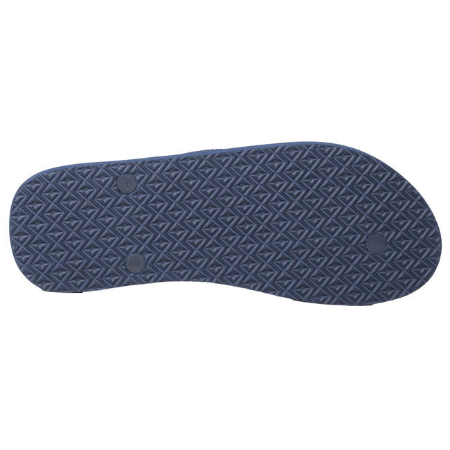 Dark Grey - Side - Animal Mens Oceana Printed Flip Flops