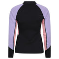 Purple - Back - Mountain Warehouse Womens-Ladies Lamorna Long-Sleeved Rash Guard