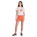 Pink - Pack Shot - Mountain Warehouse Womens-Ladies Vibe Leaves Shorts