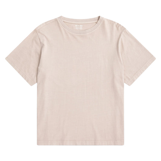 Beige - Front - Animal Womens-Ladies Grace Oversized T-Shirt