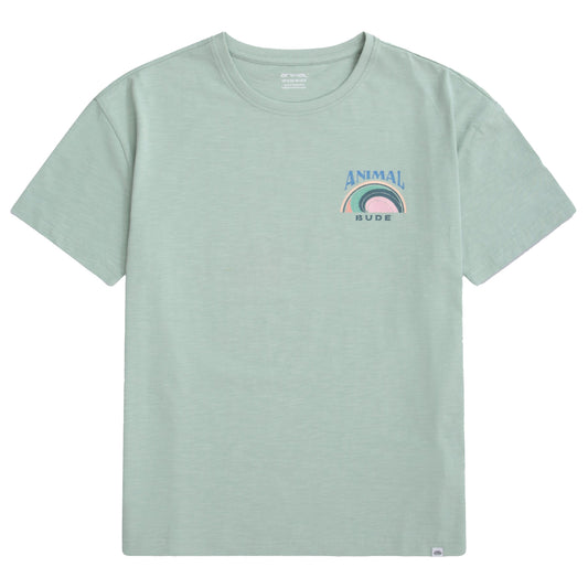 Green - Front - Animal Womens-Ladies Leena Bude T-Shirt