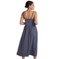 Blue - Back - Animal Womens-Ladies Emma Dress