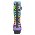 Bright Blue - Back - Mountain Warehouse Childrens-Kids Rubber Mid Calf Wellington Boots