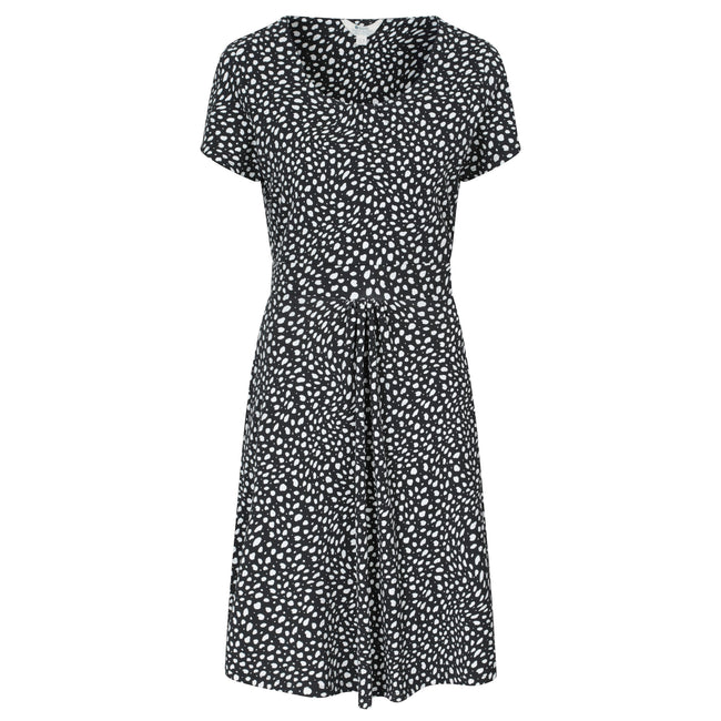 Black - Front - Mountain Warehouse Womens-Ladies Orchid Floral Dress