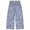Light Blue - Back - Animal Womens-Ladies Tassia Floral Cropped Trousers