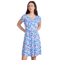 Bright Blue - Lifestyle - Mountain Warehouse Womens-Ladies Orchid Floral UV Dress