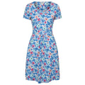 Bright Blue - Front - Mountain Warehouse Womens-Ladies Orchid Floral UV Dress