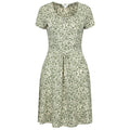 Dark Green - Front - Mountain Warehouse Womens-Ladies Orchid Leafy Floral UV Dress