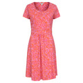 Bright Pink - Front - Mountain Warehouse Womens-Ladies Orchid Leaves Dress