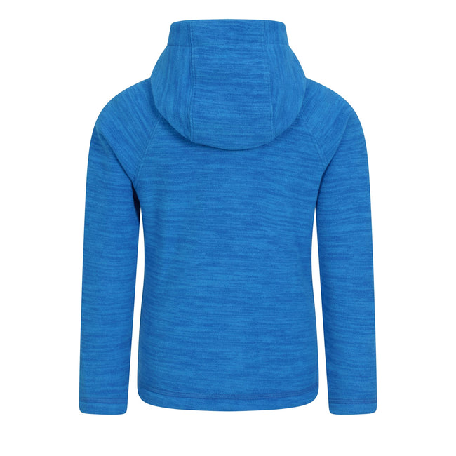 Blue - Back - Mountain Warehouse Childrens-Kids Snowdonia II Full Zip Hoodie