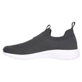 Charcoal - Side - Mountain Warehouse Childrens-Kids Orbit Slip-on Shoes