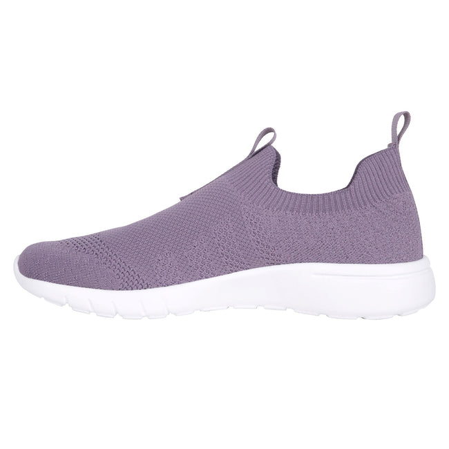 Lilac - Side - Mountain Warehouse Childrens-Kids Orbit Slip-on Shoes