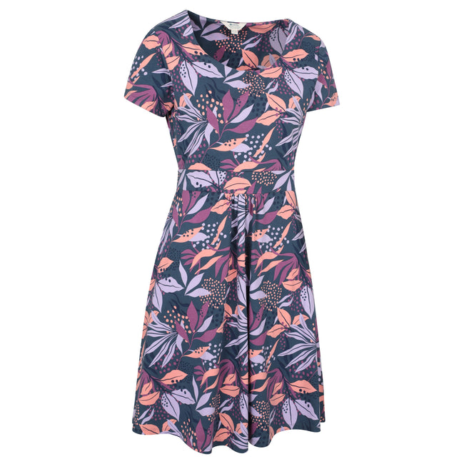 Purple - Side - Mountain Warehouse Womens-Ladies Orchid Leaf Dress