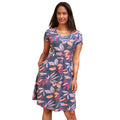 Purple - Lifestyle - Mountain Warehouse Womens-Ladies Orchid Leaf Dress