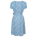Bright Blue - Back - Mountain Warehouse Womens-Ladies Santorini UV Jersey Wrap Dress