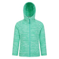 Green - Front - Mountain Warehouse Childrens-Kids Snowdonia II Full Zip Hoodie