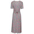 Coral - Back - Mountain Warehouse Womens-Ladies Como Floral Dress