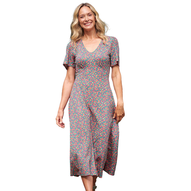 Coral - Lifestyle - Mountain Warehouse Womens-Ladies Como Floral Dress