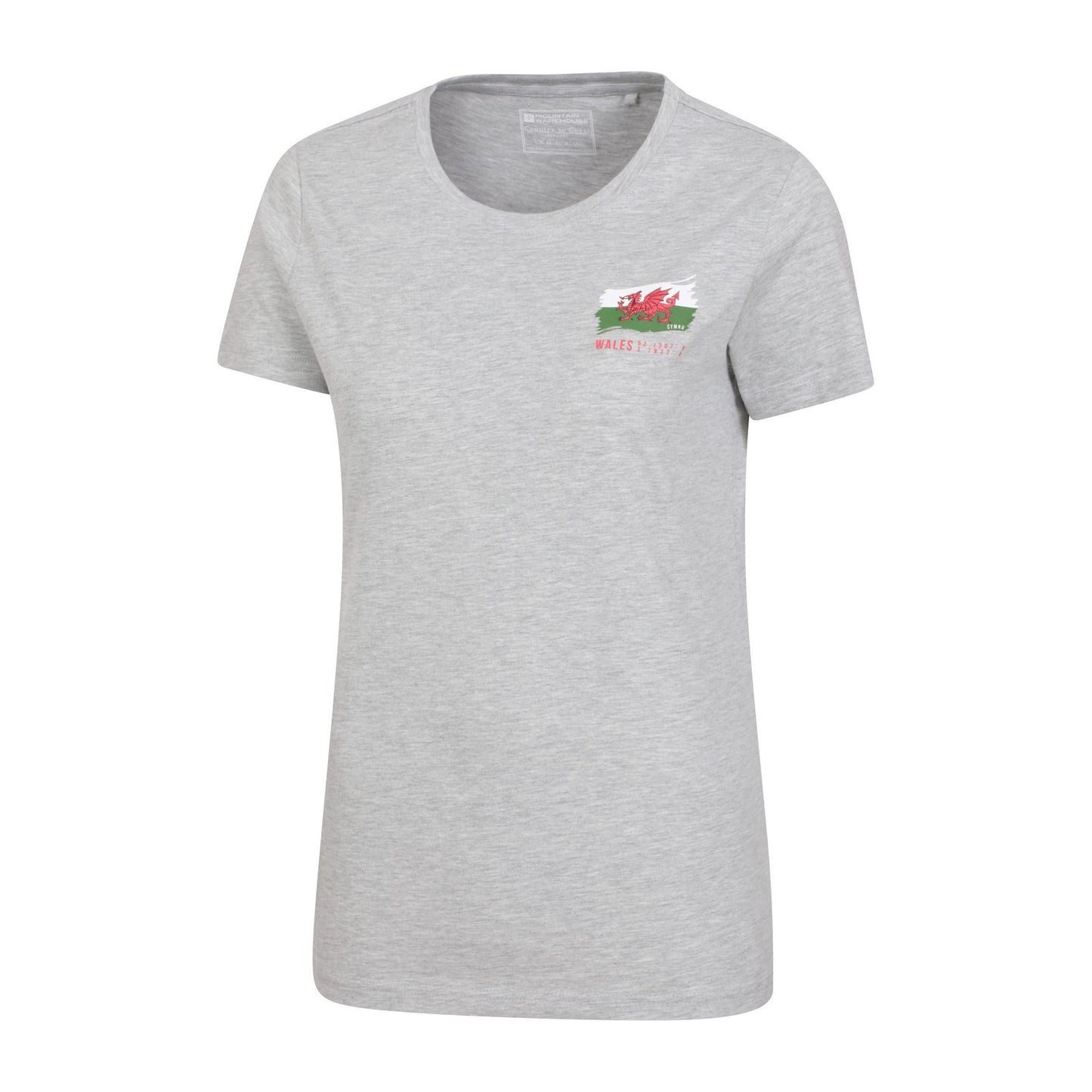 Grey - Lifestyle - Mountain Warehouse Womens-Ladies Wales T-Shirt