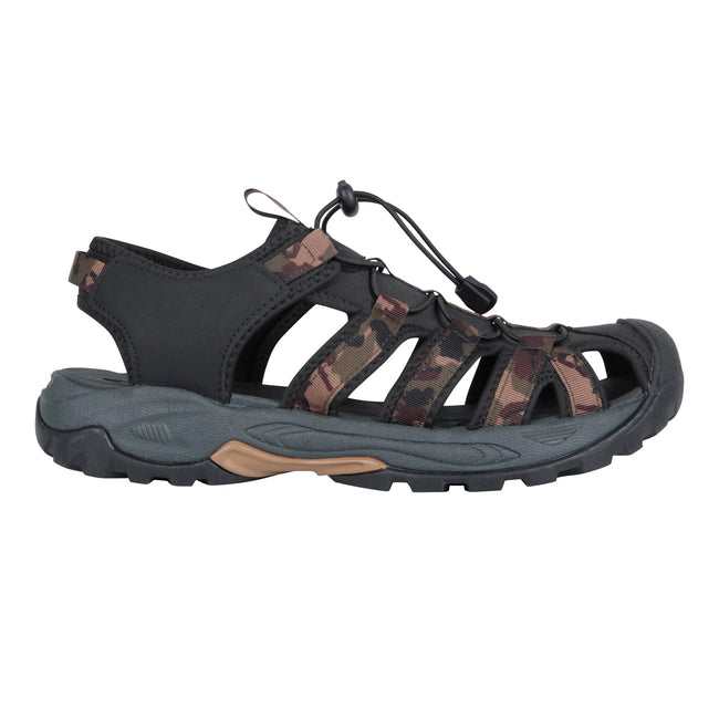 Khaki - Lifestyle - Mountain Warehouse Mens Crete Camo Sandals
