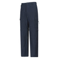 Navy - Lifestyle - Mountain Warehouse Mens Rydal Zip-Off Hiking Trousers