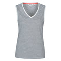 Navy - Front - Mountain Warehouse Womens-Ladies Whitley Striped V Neck Vest Top