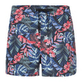Mixed - Front - Mountain Warehouse Womens-Ladies Leaf Print Stretch Boardshorts