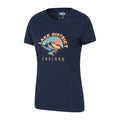 Navy - Lifestyle - Mountain Warehouse Womens-Ladies Lake District Sunrise T-Shirt