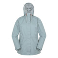 Light Teal - Front - Mountain Warehouse Womens-Ladies Coast Waterproof Jacket