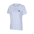 White - Lifestyle - Mountain Warehouse Womens-Ladies Snowdon Relaxed Fit Short-Sleeved T-Shirt