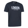 Navy - Side - Mountain Warehouse Mens London Short-Sleeved T-Shirt