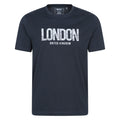 Navy - Front - Mountain Warehouse Mens London Short-Sleeved T-Shirt