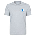 Grey - Front - Mountain Warehouse Mens Scotland T-Shirt