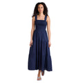 Navy - Front - Animal Womens-Ladies Mabel Maxi Dress
