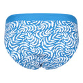 Blue - Back - Mountain Warehouse Womens-Ladies Ocean Notion Leaf Print Bikini Bottoms