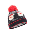Navy-Red - Back - Mountain Warehouse Mens Santa Claus Christmas Beanie