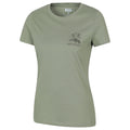 Khaki Green - Lifestyle - Mountain Warehouse Womens-Ladies Lake District Sunset T-Shirt
